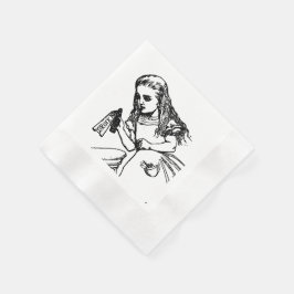 Guardanapo De Papel Alice no País das Maravilhas Napkins