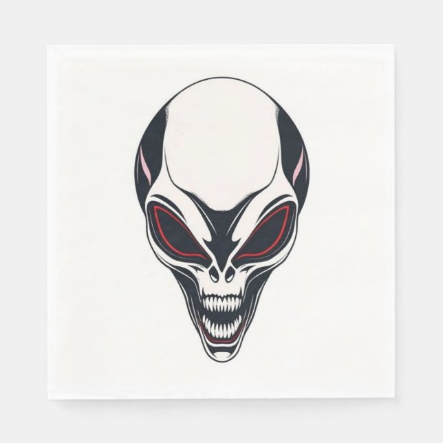 Guardanapo De Papel Alienígena (Frente)