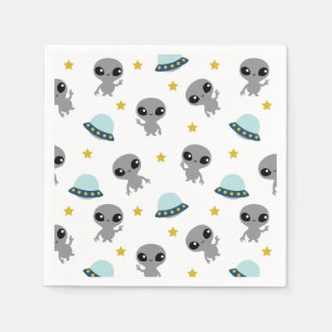 Guardanapo De Papel Aliens Napkins