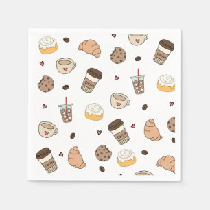Guardanapo De Papel Almofada decorativa coffee lovers 