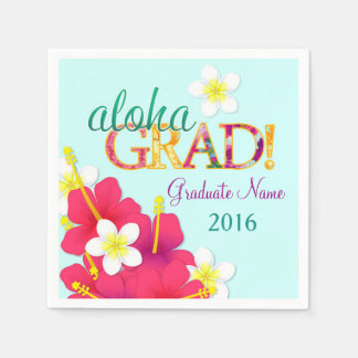 Guardanapo De Papel Aloha Formando Havaiano Luau Napkins
