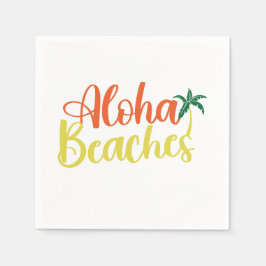 Guardanapo De Papel Aloha Tropical Beach design