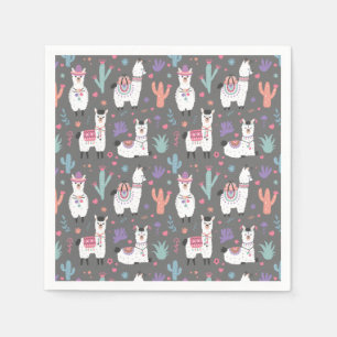 Guardanapo De Papel Alpaca/Llama