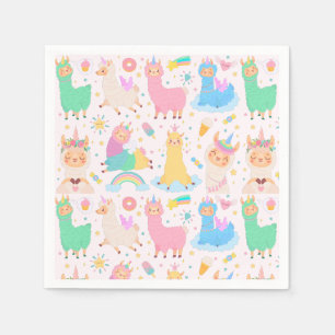 Guardanapo De Papel Alpaca/Llama Napkins