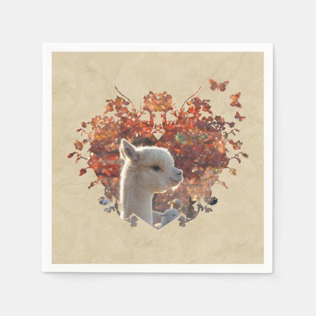 Guardanapo De Papel Alpaca Napkins (Frente)