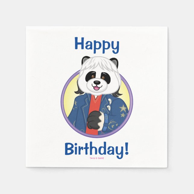 Guardanapo De Papel Amanda Panda (Frente)