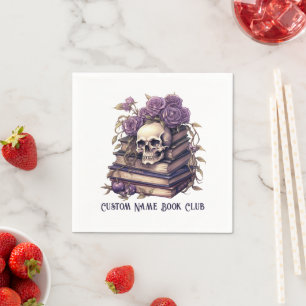 Guardanapo De Papel Amante de Livros, Clube de Leitura Personalizado