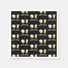 Guardanapo De Papel Amantes De Queijo E Connoisseur