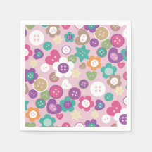 Amar Botões de costura rosa Nápoles