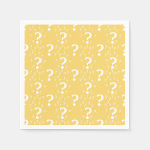 Guardanapo De Papel Amarelo do quebra-cabeça do crivo do ponto de