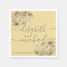 Amarelo suave floral boho trendy aquarela