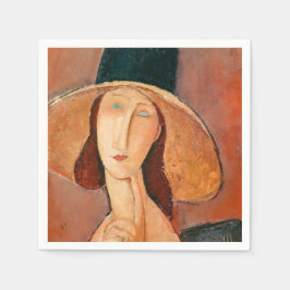 Guardanapo De Papel Amedeo Modigliani - Jeanne Hebuterne em Grande Cha