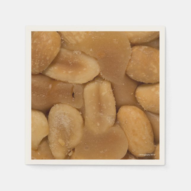 Guardanapo De Papel Amendoins Cocktail Napkins (Frente)