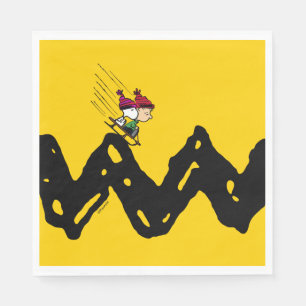 Guardanapo De Papel Amendoins Passeio Snoopy & Linus