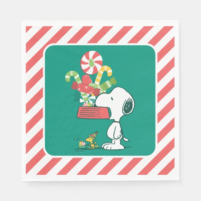 Guardanapo De Papel Amendoins | Quanto Mais Merrier (Frente)