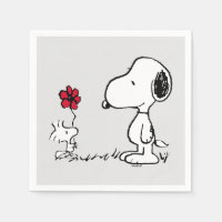 Amendoins | Snoopy & Woodstock Vermelho & Preto