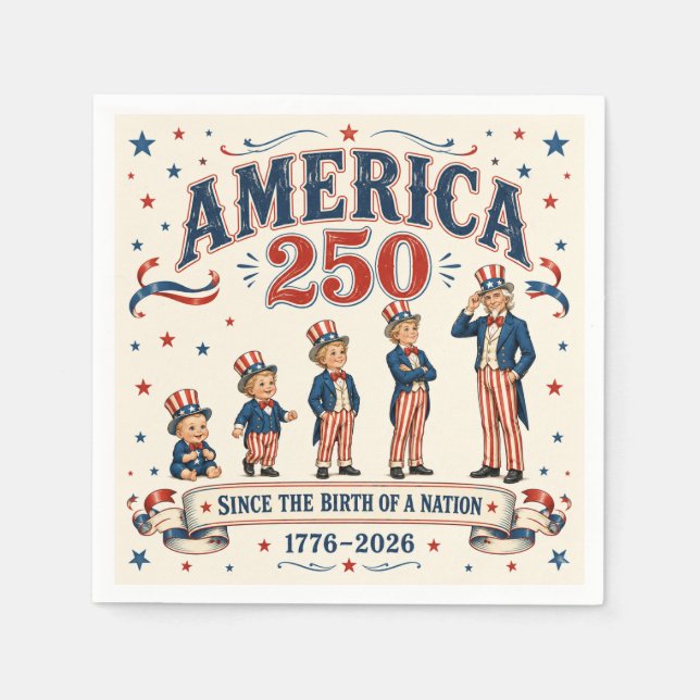 Guardanapo De Papel América 250  (Frente)