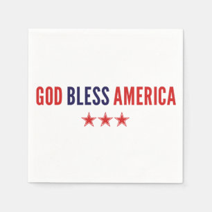 Guardanapo De Papel América Deus abençoe