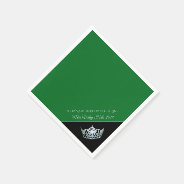 Guardanapo De Papel América Silver Crown Paper Napkins (Canto)