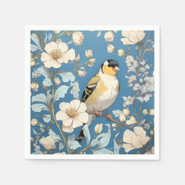 Guardanapo De Papel American Goldfinch William Morris Inspired