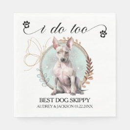 Guardanapo De Papel American Hairless Terrier Napkins com Cães Foto