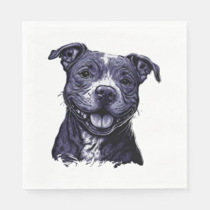 Guardanapo De Papel American Staffordshire Terrier