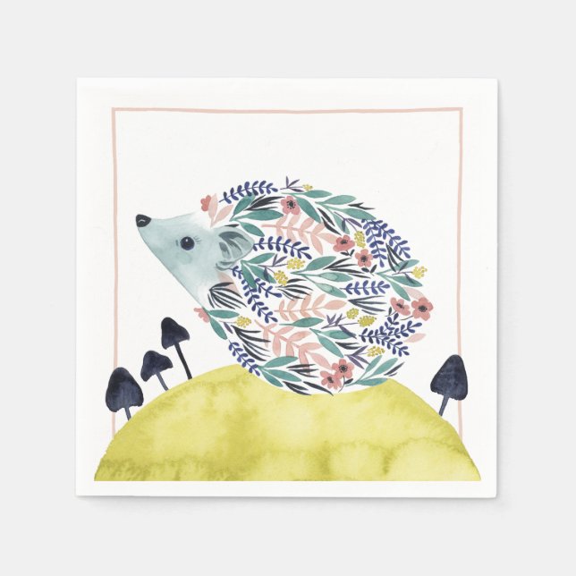 Guardanapo De Papel Amigos da Clementina | Folheto de Arte (Frente)