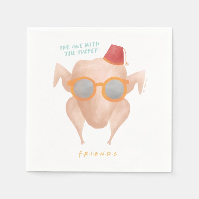 Guardanapo De Papel AMIGOS™ | O que tem a Turquia (Frente)