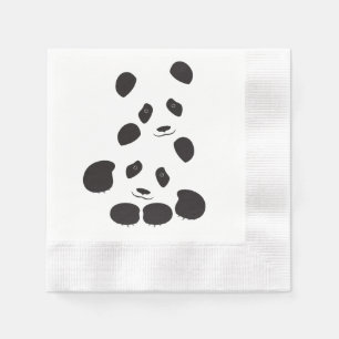 Guardanapo De Papel Amizade da panda