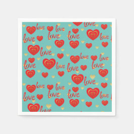 Guardanapo De Papel amor