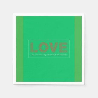 Guardanapo De Papel Amor