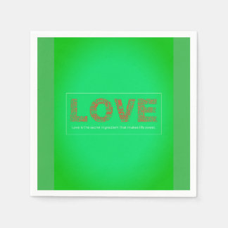 Guardanapo De Papel Amor