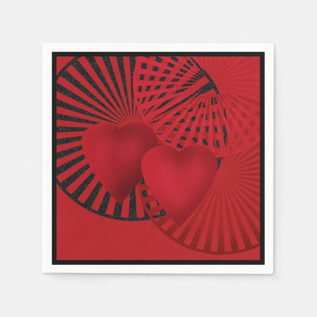 Guardanapo De Papel Amor. Casamento (Frente)