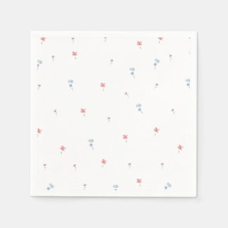 Guardanapo De Papel Amor em Bloom Wildflower Napkins