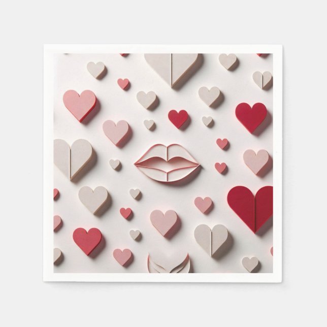 Guardanapo De Papel Amor em Cada Bite (Frente)
