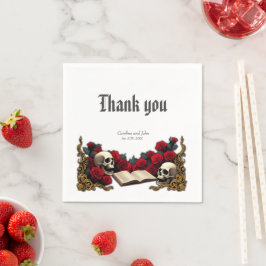 Guardanapo De Papel Amor eterno nas sombras da escuridão,