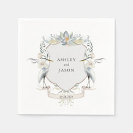 Guardanapo De Papel Amor no Lago Wedding ou Noivado