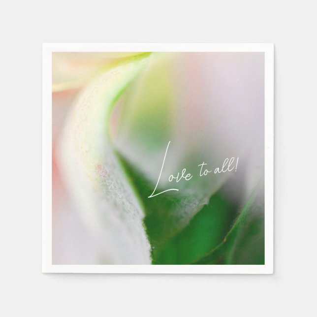 Guardanapo de papel "Amor para Todos" (Frente)