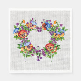 Guardanapo De Papel Amor-Perfeito