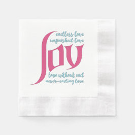 Guardanapo De Papel Amor sem fim