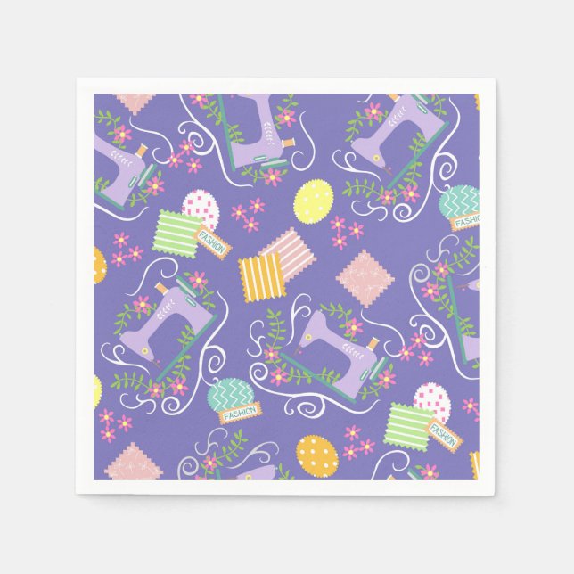 Guardanapo De Papel Amor Sewing Puro (Frente)