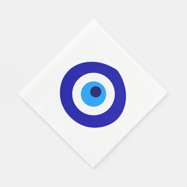 Guardanapo De Papel Amuleto turco chamado Nazar (Quina)