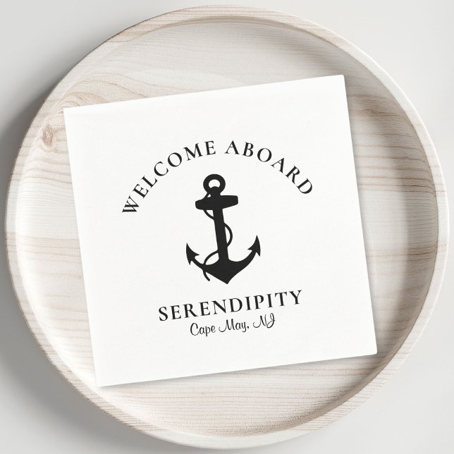 Guardanapo De Papel Anchor de Barcos Modernos (Criador carregado)