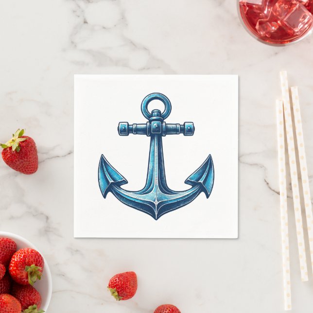 Guardanapo De Papel Anchor Náutico Napkins (Insitu)