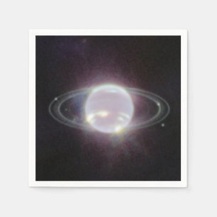 Guardanapo De Papel Anéis JWST do Planeta Netuno