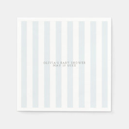 Guardanapo De Papel Anel chá de fraldas de golfe azul