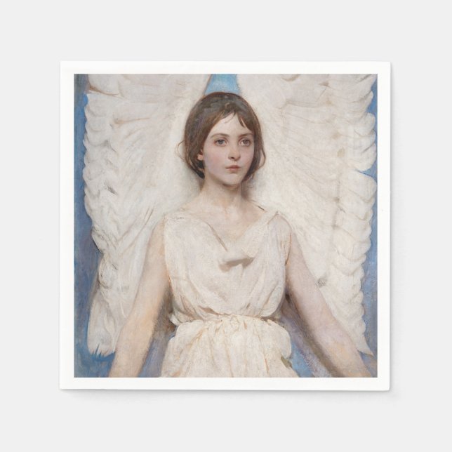 Guardanapo De Papel Angel - Abbott Handerson Thayer (Frente)