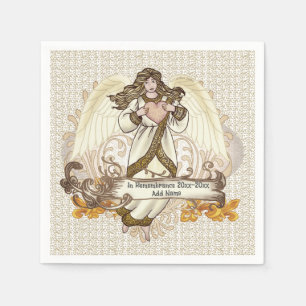 Guardanapo De Papel Angel Memorial napkins