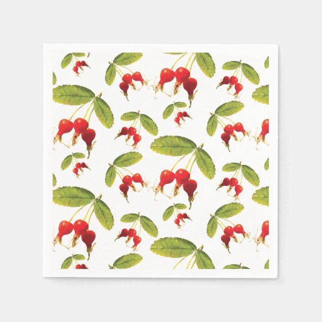 Guardanapo De Papel Ângulos de Padrão de Roseqos 4 (Frente)