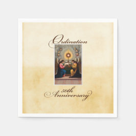 Guardanapo De Papel Ângulos do aniversário da 50ª Portaria em Altar